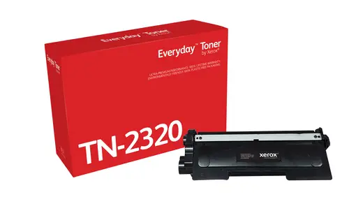 Everyday El tóner Everyday Mono de Xerox es compatible con Brother TN2320, Capacidad estándar - Imagen 1
