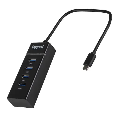 Hub USB 3.0 tipo C x 4 puertos HUB-C-4p - Imagen 1
