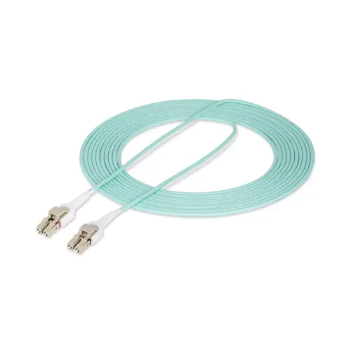Cable de Fibra Óptica Multimodo Conmutable LC a LC (UPC) OM4 de 5m - 50/125µm - Redes de 100G - Low Insertion Loss - LSZH - Conmutado de Polaridad sin Herramientas - Imagen 5