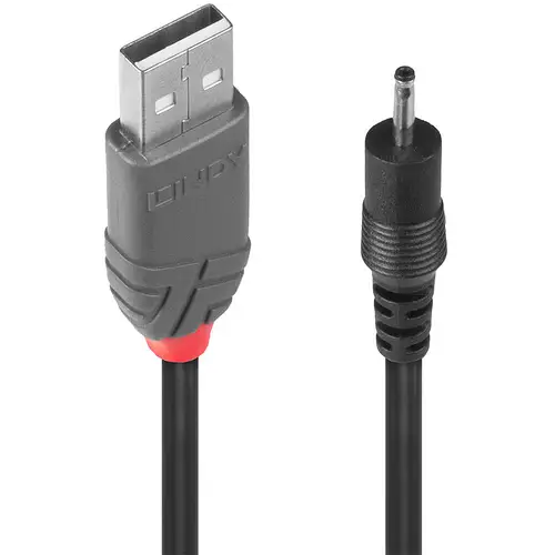 70265 cable de transmisión Negro 1,5 m USB A EIAJ-01 (2.5 mm, 0.7 mm) - Imagen 1