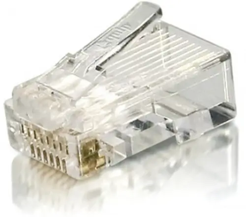 121143 conector RJ-45 Transparente - Imagen 1