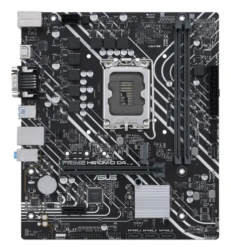 PRIME H610M-D D4 Intel H610 LGA 1700 micro ATX - Imagen 2