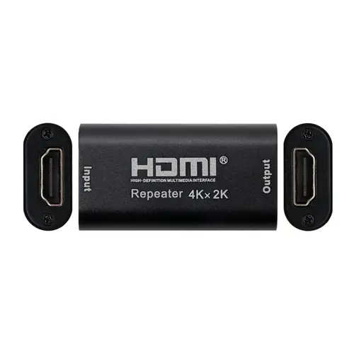 Repetidor HDMI, A/H-A/H, Negro - Imagen 2