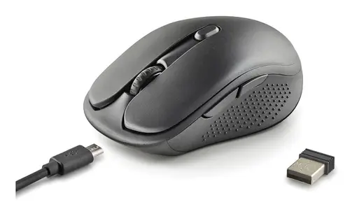 EVO SPOOK ratón Hogar mano derecha RF Wireless + Bluetooth 1600 DPI - Imagen 5