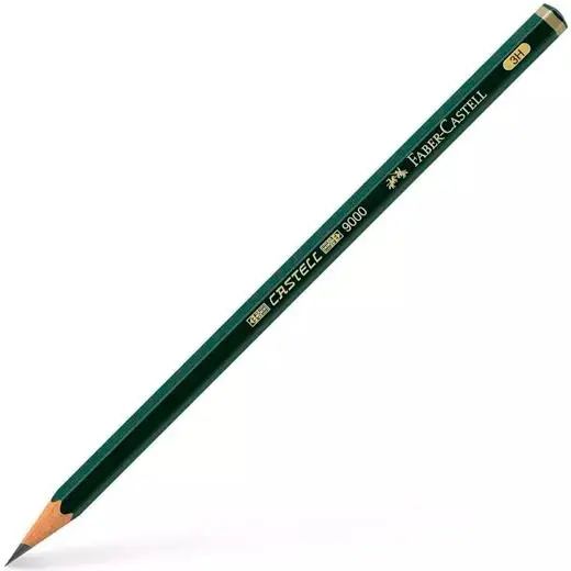 FABER CASTELL 9000 LÁPIZ GRAFITO 3H EN BLISTER