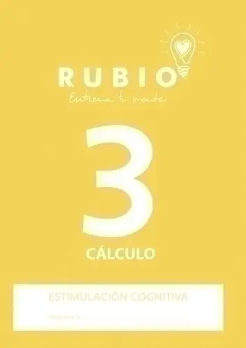 CUADERNO RUBIO A4 ESTIM.COGN.CALCULO 3 - Pack de 5 unidades