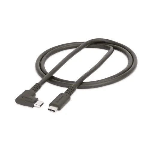 Cable USB-C de 1m - Acodado - USB 10 Gbps - Entrega de Alimentación de 100W (5A) - Modo Alt. de DP 8K 60 Hz / 4K 144 Hz - Cable USB Tipo C - Compatible con Thunderbolt - Imagen 11
