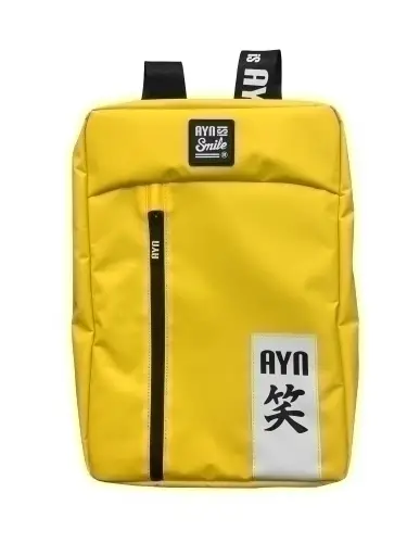 MOCHILA SMILE AKIRA 16  AMARILLO - Imagen 1