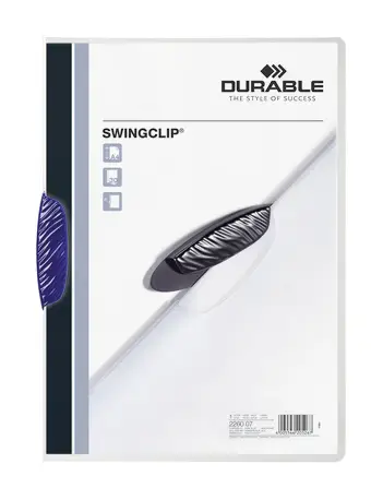 Swingclip archivador Polipropileno (PP) Azul oscuro
