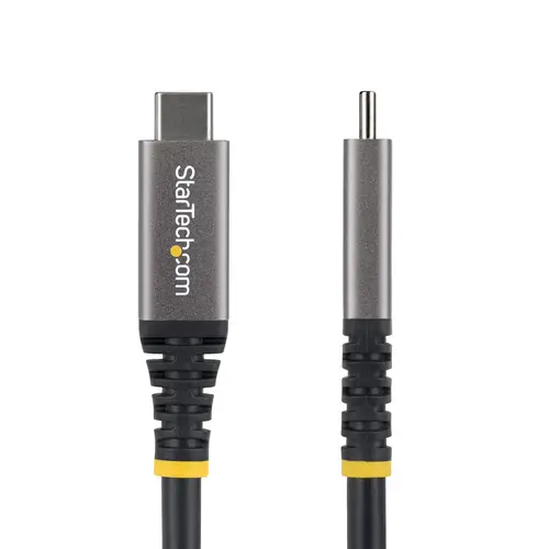 Cable USB4 3m - Cable USB-C Certificado USB-IF - 20Gbps - PD 240W EPR - 4K120 - DP 2.1 - Cable USB Tipo C - Recubrimiento de TPE - Negro - Imagen 2