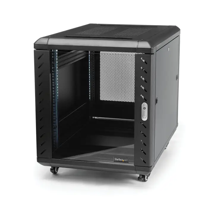 Armario Rack para Servidores 12U 19" 4 Columnas - Rack de Servido..