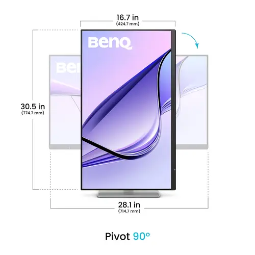 MA320UG pantalla para PC 80 cm (31.5") 3840 x 2160 Pixeles 4K Ultra HD Blanco - Imagen 4