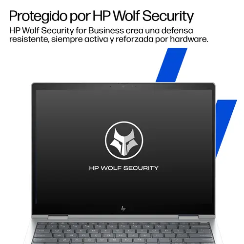 EliteBook 8 Flip G1i 13 inch Notebook AI PC Wolf Pro Security Edition Copilot+ PC Intel Core Ultra 5 225U Híbrido (2-en-1) 33,8 cm (13.3") Pantalla táctil WUXGA 16 GB LPDDR5x-SDRAM 512 GB SSD Wi-Fi 7 (802.11be) Windows 11 Pro Plata - Imagen 6