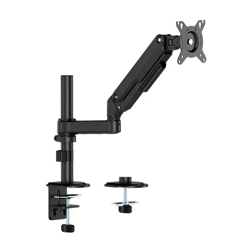 AISENS Soporte de Mesa Eco Contrapeso Giratorio e Inclinable para Monitor TV 9kg  3 Pivotes  1 Brazo  de 17 32  Negro