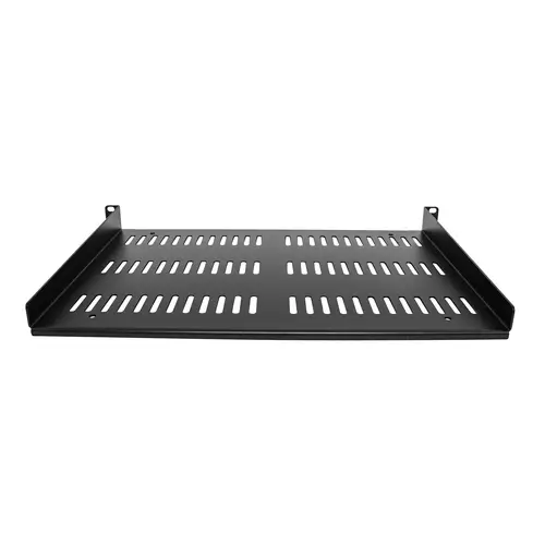 Estante Ventilado 1U para Armario Rack de Servidores - Bandeja Universal Voladiza para Montaje en Rack de 19" - Capacidad de 25kg - de 12" (30,5cm) de Profundidad - Imagen 4