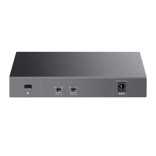 LiteWave LS108GP switch No administrado Gigabit Ethernet (10/100/1000) Energía sobre Ethernet (PoE) Negro - Imagen 2
