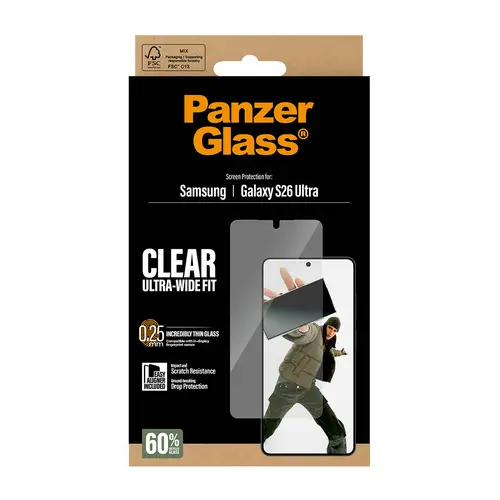 PanzerGlass Screen Protector Samsung S26 Ultra - Imagen 3