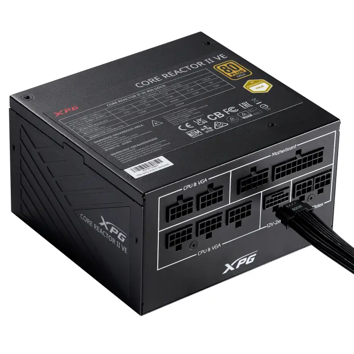 COREREACTOR II VE 650W unidad de fuente de alimentación 24-pin ATX ATX Negro
