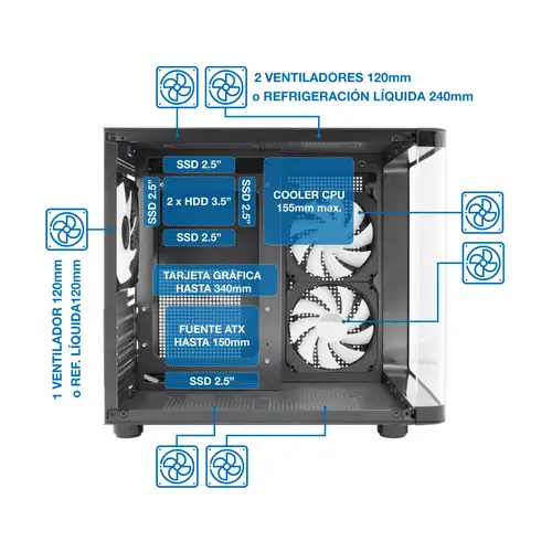 GM100 Vision Torre Negro - Imagen 5