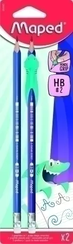 LAPIZ MAPED  - HB B/2 + 1 GRIP
