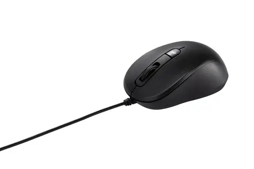 MU101C ratón Oficina Ambidextro USB tipo A Óptico 3200 DPI - Imagen 1
