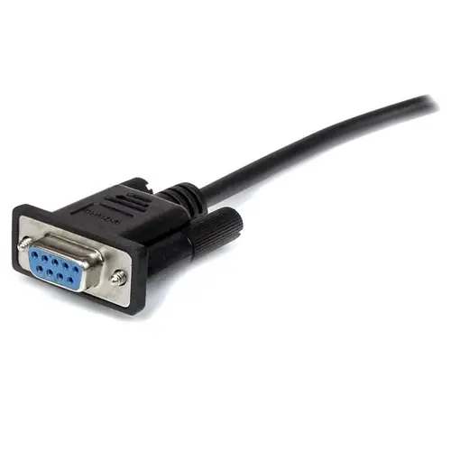 Cable 50cm Extensión Directo Straight Through Serie Serial RS232 Vídeo EGA DB9 Macho a Hembra - Imagen 2