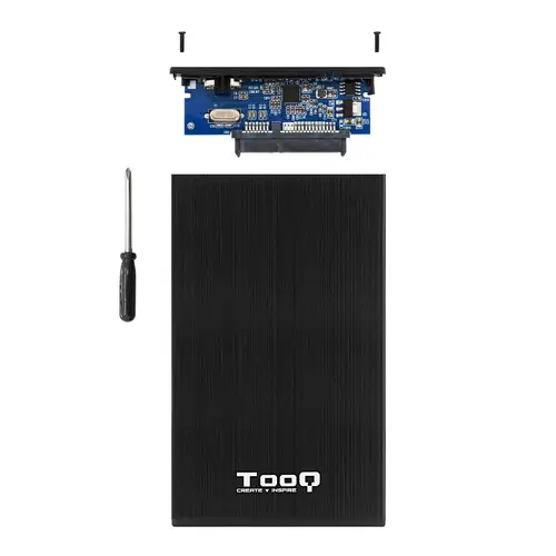CAJA HDD 2,5" SATA A USB 2.0/USB 3.0 NEGRA - Imagen 5