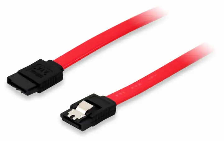 111801 cable de SATA 1 m SATA 7-pin Rojo