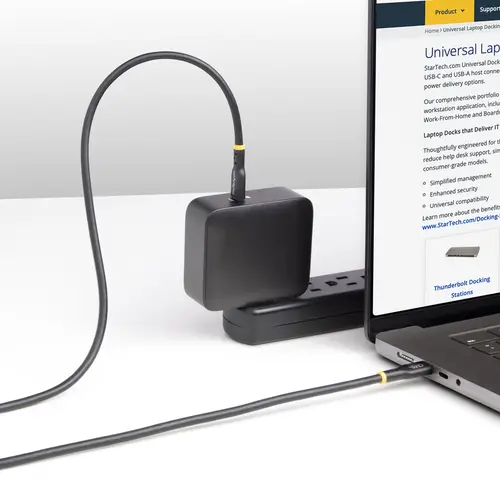 Cable de Carga USB-C de 3m - Cable USB Tipo C - Certificación USB-IF - PD de 240W EPR - Cable USB 2.0 USB-C de Carga para Portátiles - Recubrimiento de TPE - Macho a Macho - Imagen 6