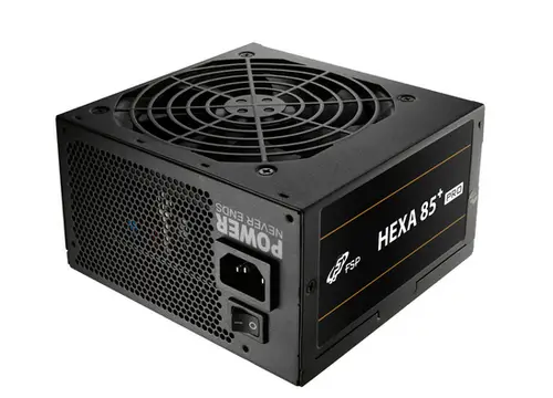 HEXA 85+ PRO 650W Unidad de fuente de alimentación ATX ATX2.5 Negro - Imagen 1