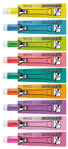 BOSS refill recambio para marcador Amarillo 1 pieza(s) - Imagen 3