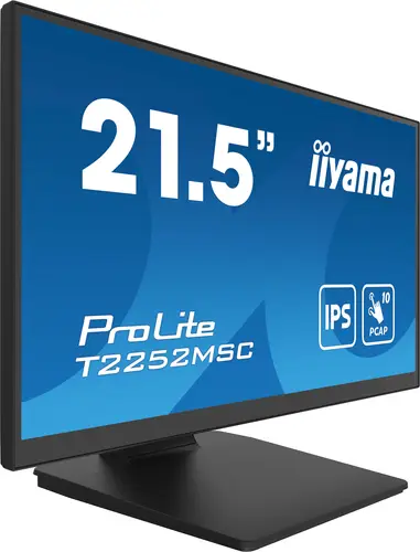 ProLite T2252MSC-B2AG pantalla para PC 54,6 cm (21.5") 1920 x 1080 Pixeles Full HD LCD Pantalla táctil Negro - Imagen 2