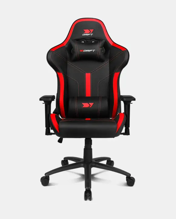 DR350 Butaca para jugar Asiento acolchado Negro, Rojo