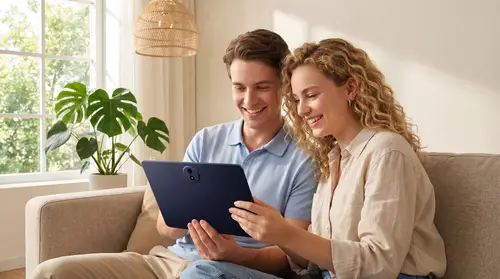TAB A1 Plus Snapdragon 128 GB 31 cm (12.2") 6 GB Wi-Fi 5 (802.11ac) Android 16 Azul - Imagen 30