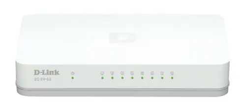 GO-SW-8G/E switch No administrado Gigabit Ethernet (10/100/1000) Blanco - Imagen 1