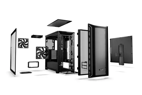Shadow Base 800 DX Black Midi Tower Negro - Imagen 4