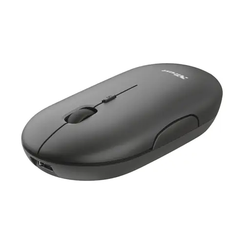 Puck ratón Oficina Ambidextro RF Wireless + Bluetooth Óptico 1600 DPI - Imagen 1