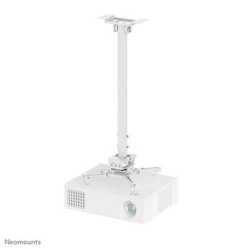 CL25-550WH1 Soporte de techo para proyector - alt. 74,5-114,5 cm - fácil montaje - movimiento completo - Imagen 1