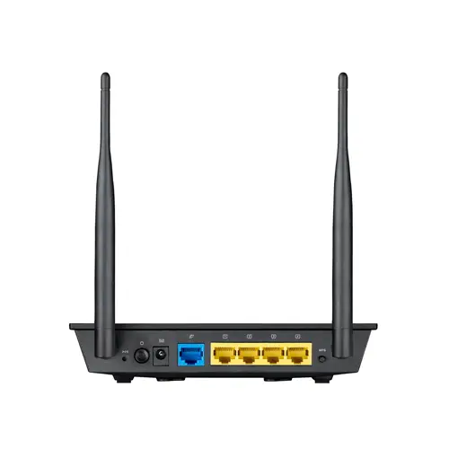 RT-N12E router inalámbrico Ethernet rápido Negro, Metálico - Imagen 3