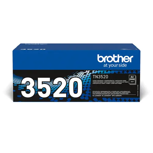 TN-3520 cartucho de tóner 1 pieza(s) Original Negro - Imagen 1