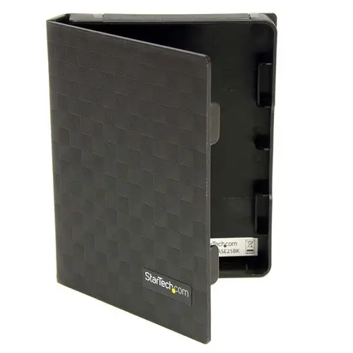 Paquete de 3 Cubiertas Protectoras - Funda de Plástico Disco Duro de 2,5in Pulgadas - Forro - Negro - Imagen 1