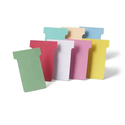 Estuche 100 Fichas T Tamaño 3 blanco - Imagen 1