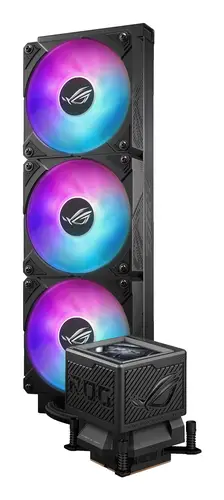 ROG Ryujin III 360 ARGB Extreme Carcasa del ordenador Sistema de refrigeración líquida todo en uno 12 cm Negro - Imagen 5