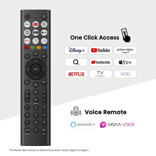 43A6Q Televisor 109,2 cm (43") 4K Ultra HD Smart TV Wifi Negro 300 cd / m² - Imagen 11