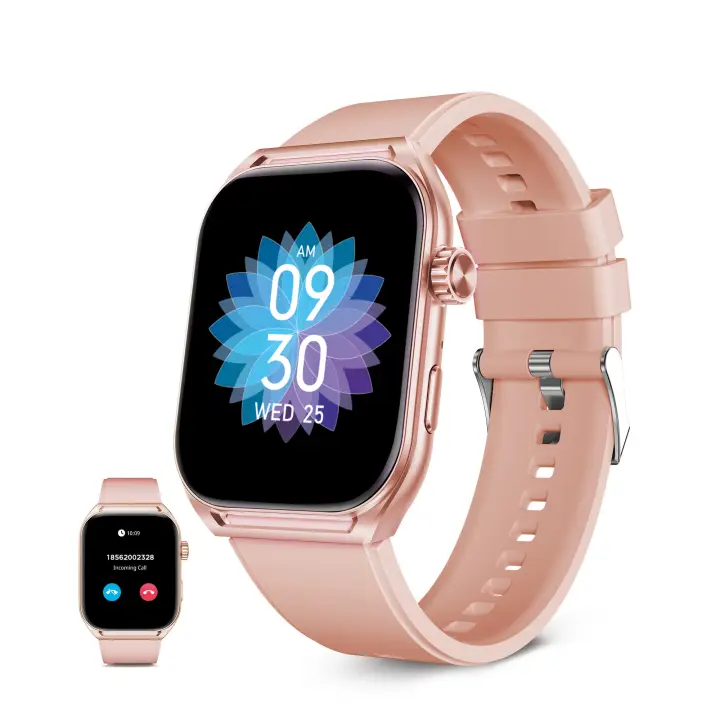 Smartwatch Urban Move, Pantalla AMOLED 2.06", Autonomía 5 días, Modo deporte y salud, Manos libres, IP67, Rosa