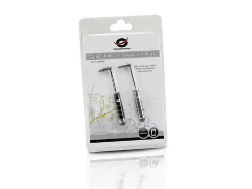CSTYLUSMINI2P lápiz digital 11 g Negro, Plata - Imagen 5