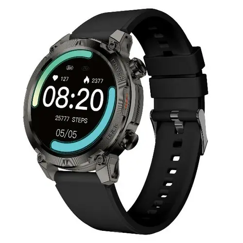 NXSWTRAILROUND Relojes inteligentes y deportivos 3,53 cm (1.39") Digital 360 x 360 Pixeles Pantalla táctil Negro - Imagen 8