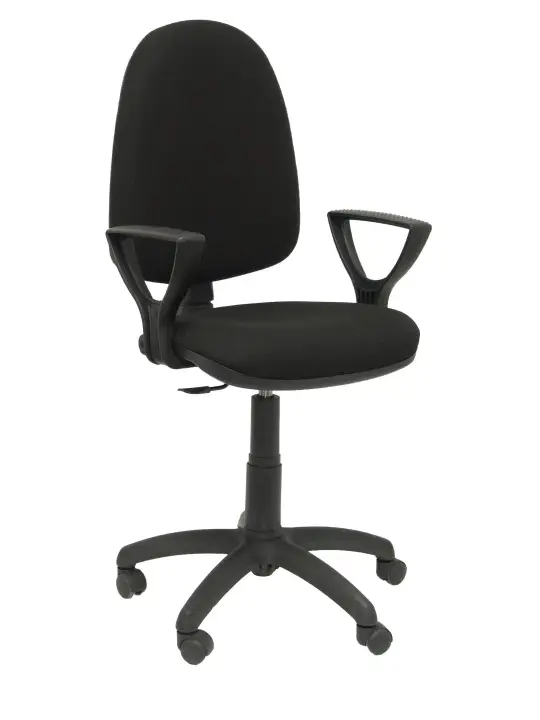 Silla Ayna bali negro brazos fijos ruedas autofrenantes