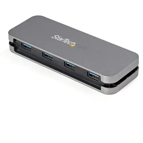 Hub USB 3.0 de 4 Puertos USB-A - Ladrón USB 3.2 Gen 1 SuperSpeed de 5Gbps Portátil Tipo A - Alimentado por el Bus USB - Concentrador USB para Ordenador de Sobremesa o Portátil - Imagen 2