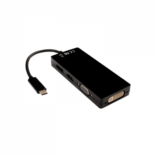 V7UC-DPHDVGADVI-BLK Adaptador gráfico USB 3840 x 2160 Pixeles Negro - Imagen 4